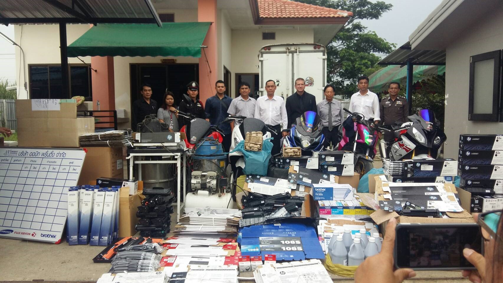  the special unit seized 30,838 counterfeit products