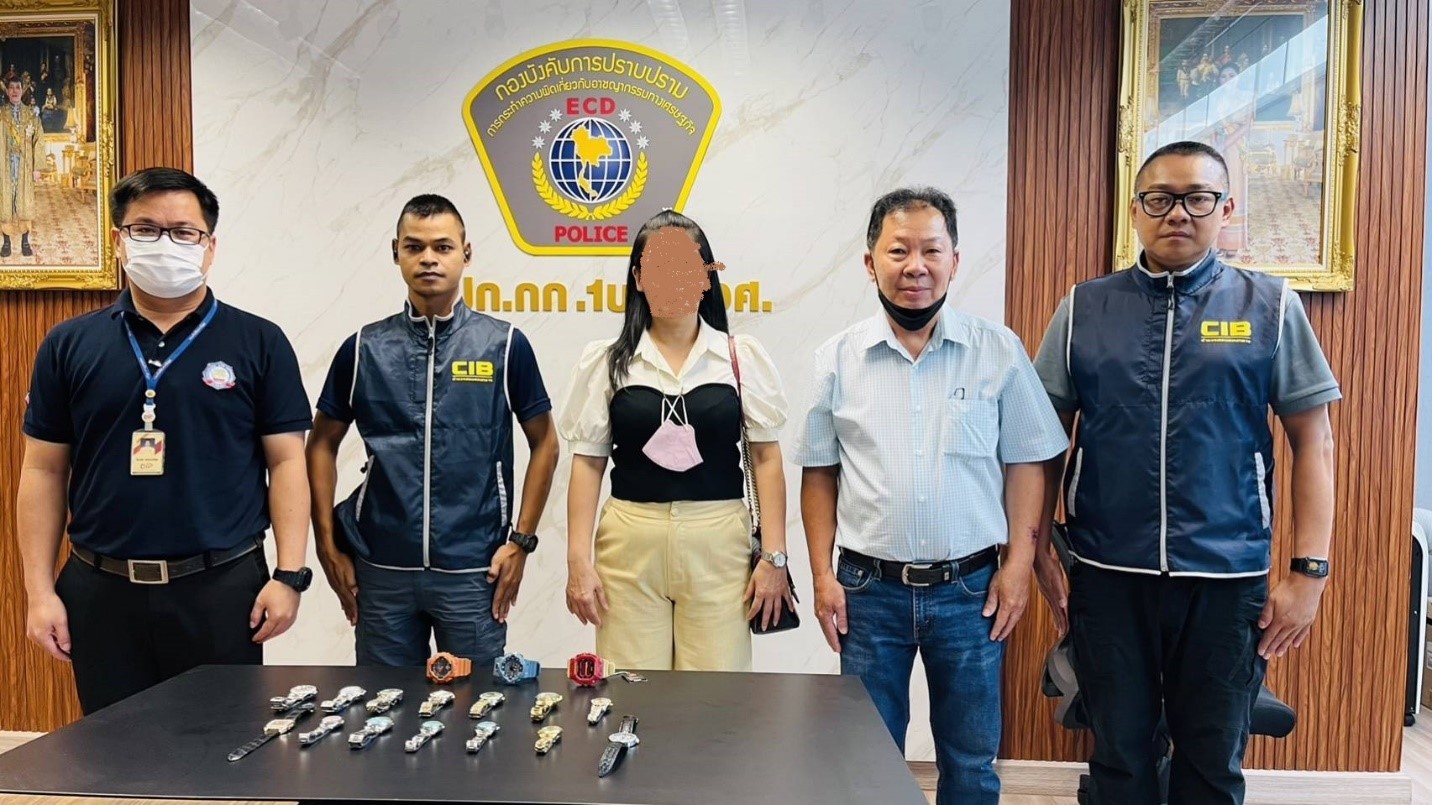 การปราบรามสินค้าละเมิดทรัพย์สินทางปัญญา