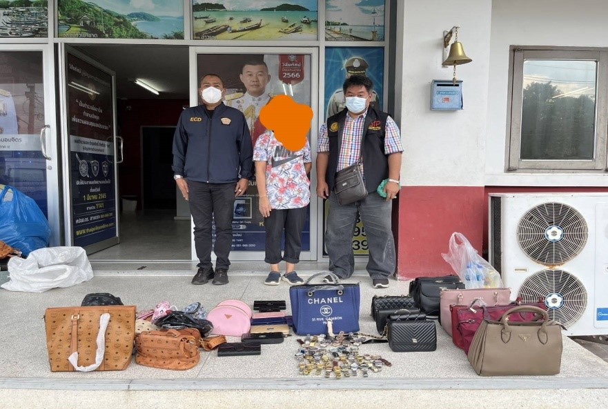 การระดมกวาดล้างสินค้าละเมิดทรัพย์สินทางปัญญา