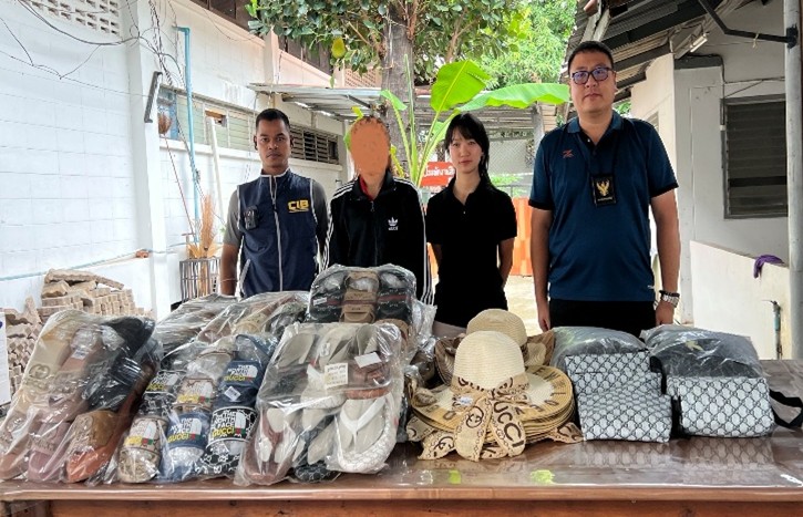 การปราบปรามสินค้าละเมิดทรัพย์สินทางปัญญา