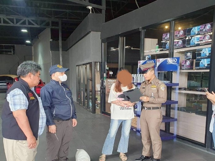 การปราบปรามสินค้าละเมิดทรัพย์สินทางปัญญา