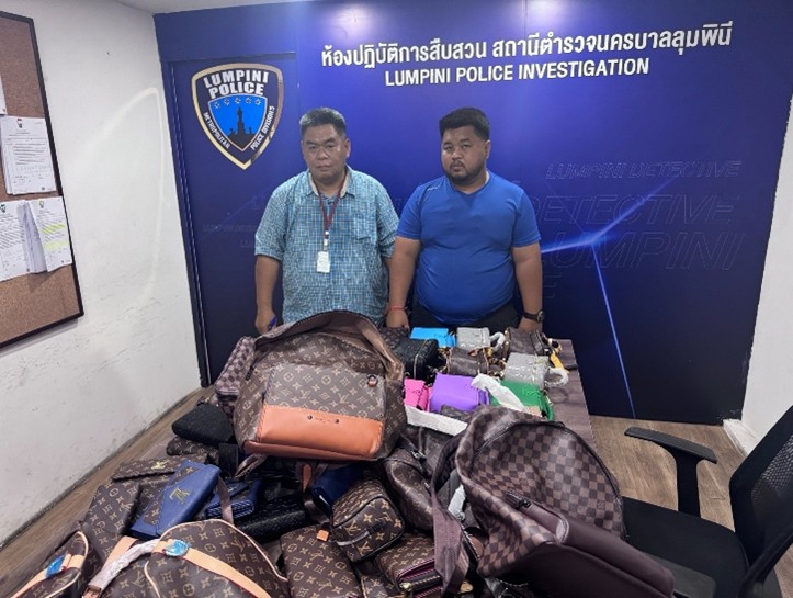การปราบปรามสินค้าละเมิดทรัพย์สินทางปัญญา