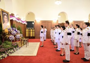 อธิบดีกรมทรัพย์สินทางปัญญา เข้าร่วมลงนามถวายพระพรชัยมงคล สมเด็จพระนางเจ้าสุทิดา พัชรสุธาพิมลลักษณ พระบรมราชินี เนื่องในโอกาสพระราชพิธีมหามงคลเฉลิมพระชนมพรรษา 3 มิถุนายน 2569 โดยมีรองนายกรัฐมนตรีและรัฐมนตรีว่าการกระทรวงพาณิชย์ (นางศุภจี สุธรรมพันธุ์) วัน
