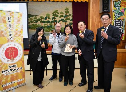 กรมทรัพย์สินทางปัญญา ขับเคลื่อนภารกิจเชิงรุกด้าน GI บุกแดนอาทิตย์อุทัย ศึกษาโมเดลเกษตรมูลค่าสูงถึงแหล่งปลูกมันหวานญี่ปุ่น ตั้งเป้ายกระดับศักยภาพ GI ไทยสู่ตลาดพรีเมียมโลก