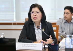 อธิบดีกรมทรัพย์สินทางปัญญาประชุมหารือร่วมกับ ผู้ทรงคุณวุฒิพิเศษประจำสำนักนายกรัฐมนตรี