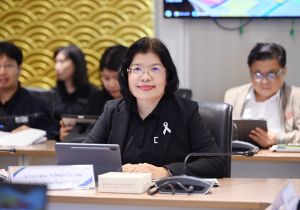 นางอรมน ทรัพย์ทวีธรรม อธิบดีกรมทรัพย์สินทางปัญญา ร่วมประชุมหารือติดตามผลการดำเนินงาน MOC Workshop Summary โดยมีรองปลัดกระทรวงพาณิชย์ (นายจักรา ยอดมณี)