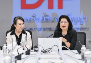 อธิบดีกรมทรัพย์สินทางปัญญา ประชุมหารือร่วมกับ ประธานสถาบันพัฒนาอุตสาหกรรมสร้างสรรค์และซอฟต์พาวเวอร์ สภาอุตสาหกรรมแห่งประเทศไทย(นางพิมพ์ใจ ลี้อิสสระนุกูล) และคณะ