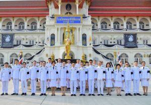 อธิบดีกรมทรัพย์สินทางปัญญา พร้อมคณะผู้บริหาร ร่วมพิธีบำเพ็ญกุศลสตมวาร ครบ 100 วัน ถวายเป็นพระราชกุศลสมเด็จพระนางเจ้าสิริกิติ์ พระบรมราชินีนาถ พระบรมราชชนนีพันปีหลวง