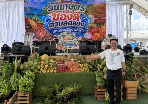 นายวิโรจน์ จงกลวานิชสุข รองอธิบดีกรมทรัพย์สินทางปัญญา เข้าร่วมพิธีเปิดงานและแถลงข่าว Phuket Lobster Festival 2026 และพิธีลงนามบันทึกข้อตกลงความร่วมมือ (MOU) ว่าด้วยการพัฒนาและใช้ประโยชน์อัตลักษณ์แบรนด์ Phuket Lobster พร้อมเปิดตัวมาสคอต “น้องจุ้ง” และเยี่ย