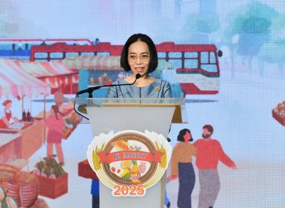 กรมทรัพย์สินทางปัญญา ยกทัพผู้ประกอบการ GI เสิร์ฟถึงมือผู้บริโภค คัดสรรสุดยอดสินค้า GI ไทยทั่วทุกภูมิภาคกว่า 60 รายการ มาไว้ที่งาน “GI Market 2025” ณ เซ็นทรัล เวสต์เกต