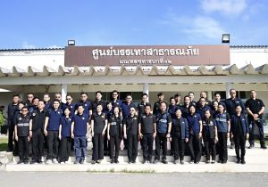 อธิบดีกรมทรัพย์สินทางปัญญาลงพื้นที่อำเภอหาดใหญ่ จังหวัดสงขลาร่วมกับรัฐมนตรีว่าการกระทรวงพาณิชย์(นางศุภจี สุธรรมพันธุ์)และคณะผู้บริหารกระทรวงพาณิชย์