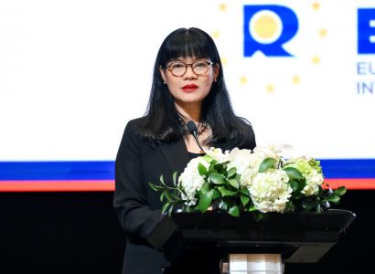 กรมทรัพย์สินทางปัญญา ผนึกกำลัง EUIPO เสริมศักยภาพผู้ประกอบการไทย ใช้ “เครื่องหมายการค้า-การออกแบบผลิตภัณฑ์” สร้างแบรนด์สู่ตลาดโลก หนุนภาคธุรกิจ โดยเฉพาะ SME-สตรี-คนรุ่นใหม่ เติบโตอย่างยั่งยืน  