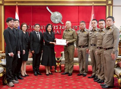 กรมทรัพย์สินทางปัญญา ผนึกกำลังสำนักงานตำรวจแห่งชาติ เดินหน้าปราบปรามสินค้าละเมิดทรัพย์สินทางปัญญา  เสริมความเชื่อมั่นการค้าและการลงทุนของประเทศ