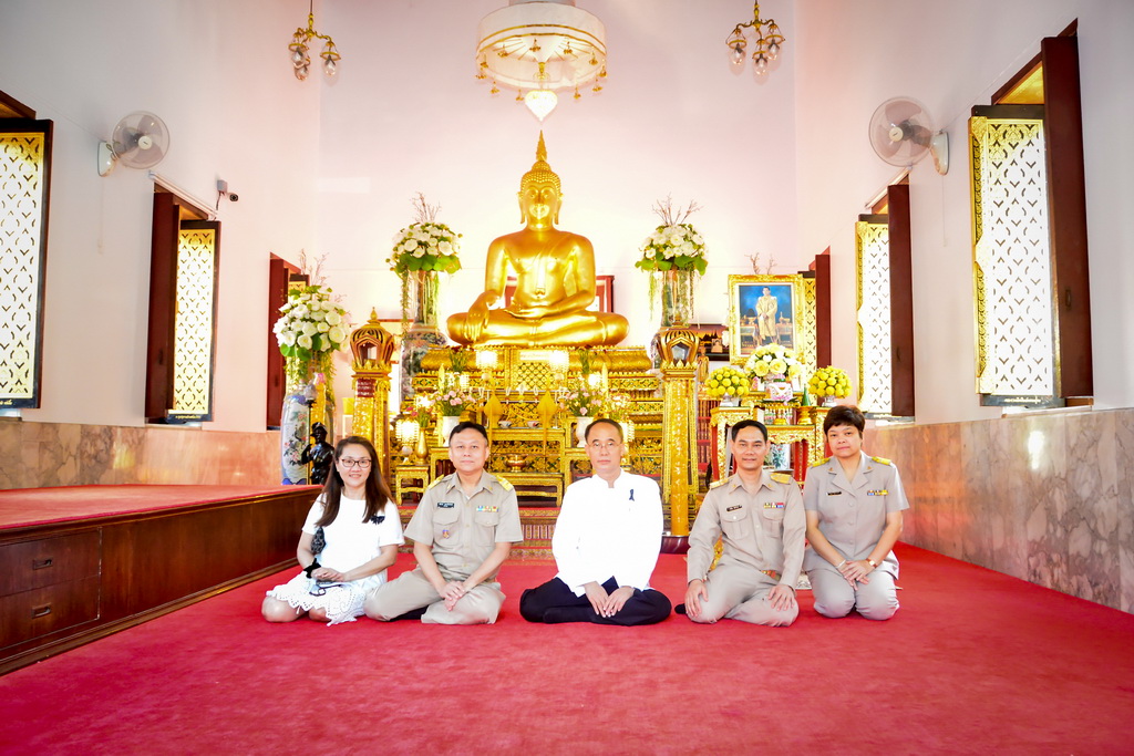 กิจกรรม “เข้าวัดปฏิบัติธรรมวันธรรมสวนะ”