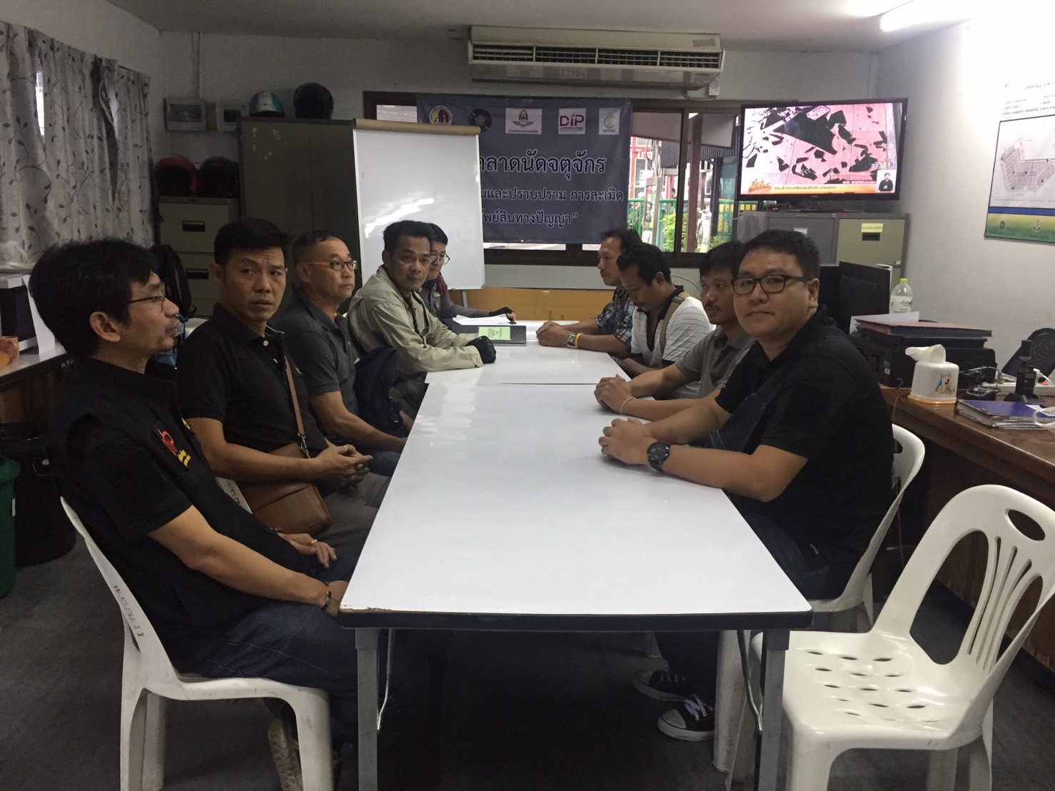 16th to 17th September 2017 Operations at Chatuchak Weekend Market The DIP inspected Chatuchak Weekend Market