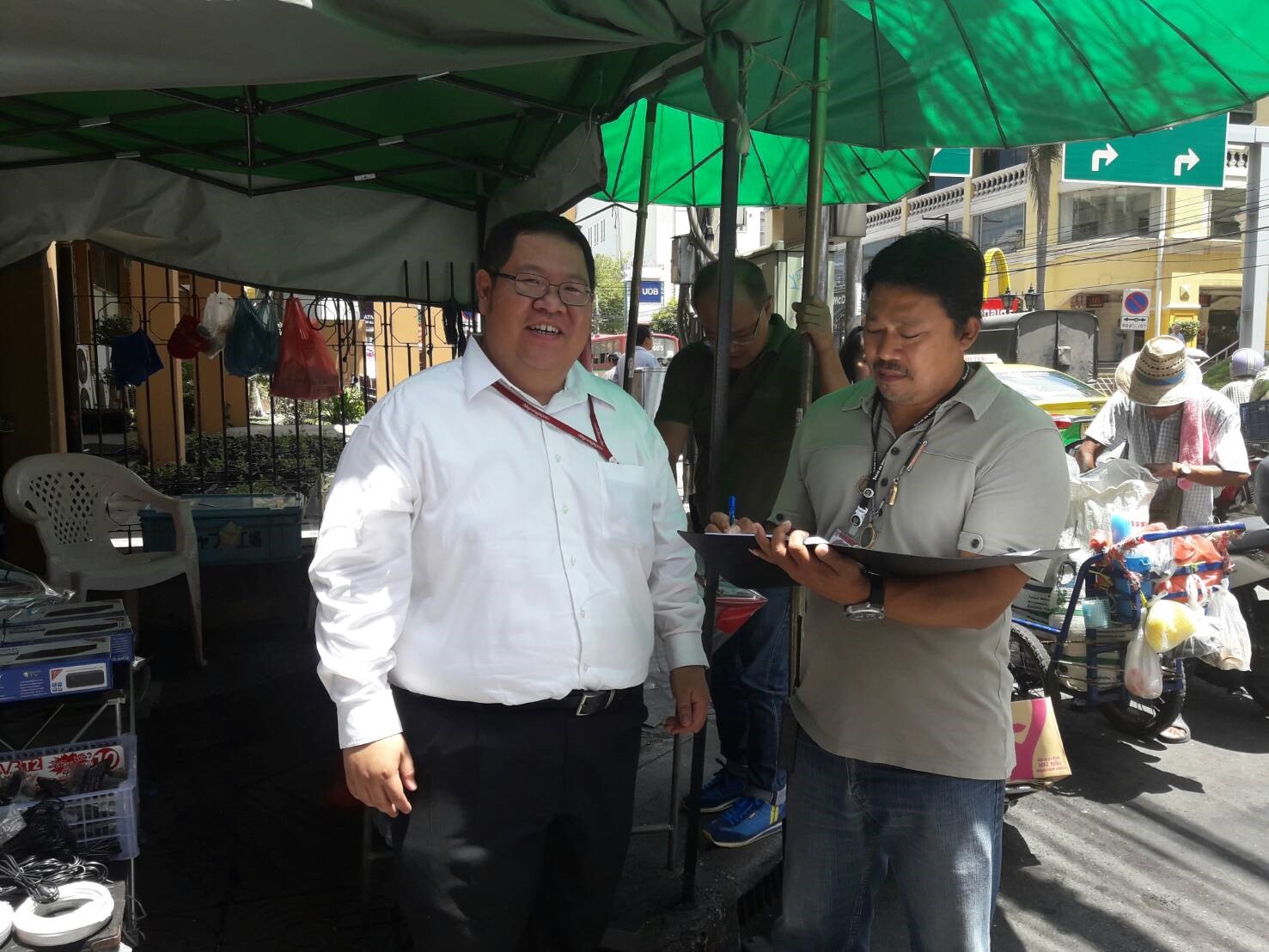 19th September 2017 Inspection at Baan Mo Market and The Old Siam Plaza No IPR Infringing at Baan Mo Market  and The Old Siam Plaza 