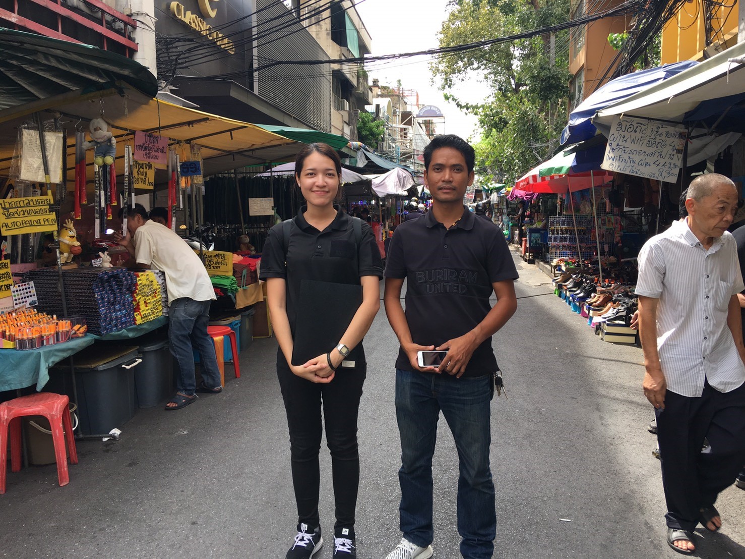 26th September 2017 Inspections at Baan Mo Market and The Old Siam Plaza The DIP Inspected Baan Mo Market  and The Old Siam Plaza