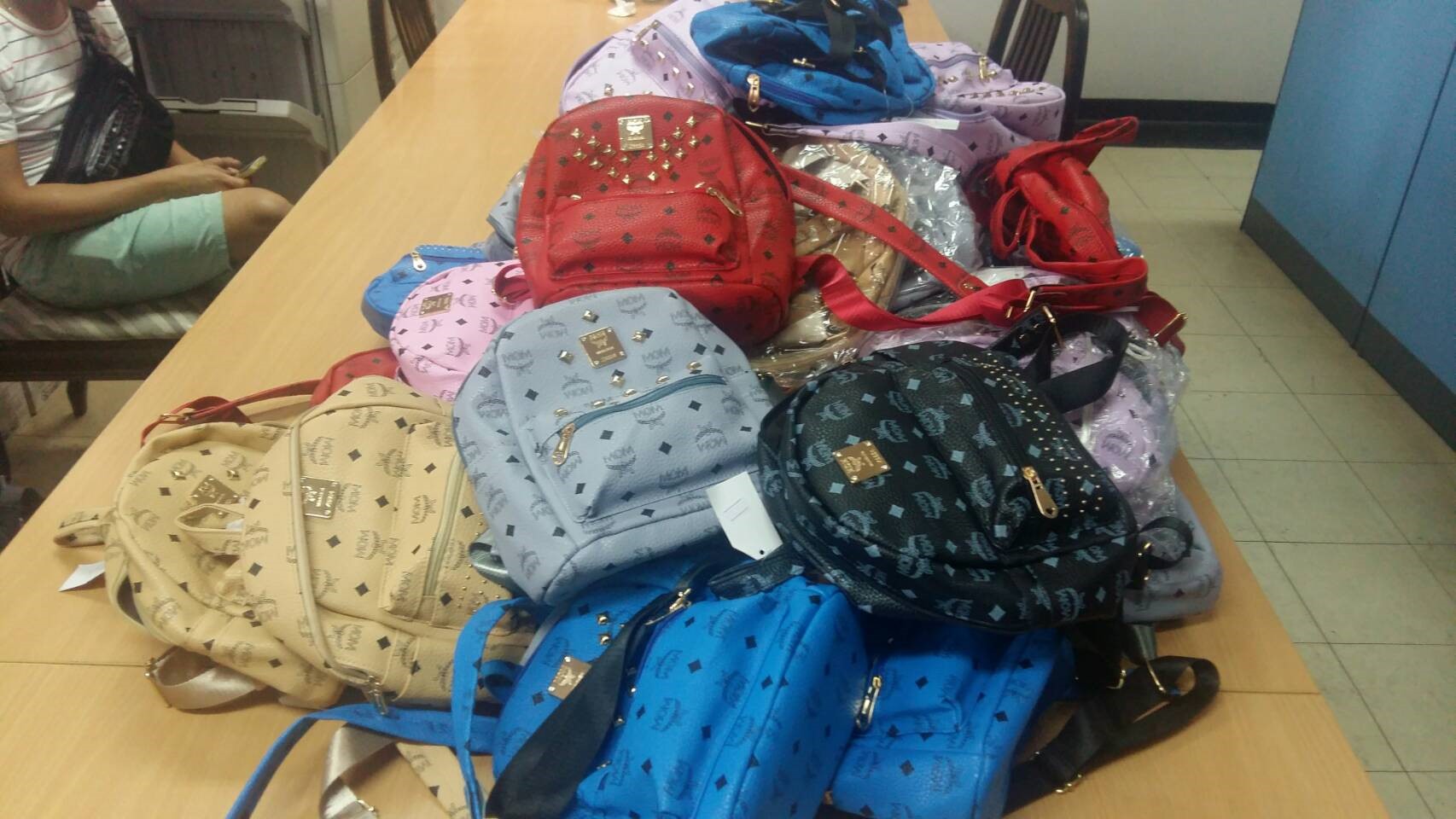 Operation on 3rd October 2017 56 Counterfeit Goods Seized in Bangkok Metropolitan Area